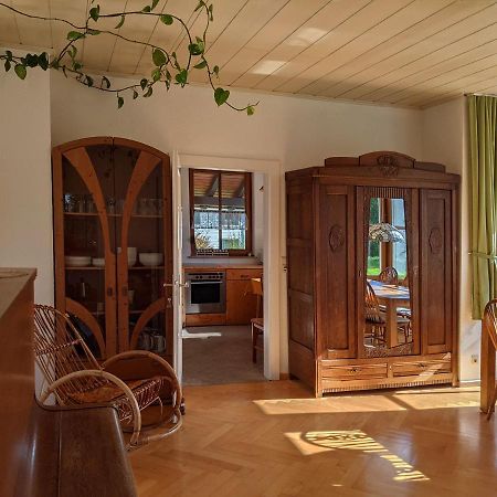 Familienferienwohnung Villa Zaunkoenigin Bischofsheim an der Rhön Exterior foto