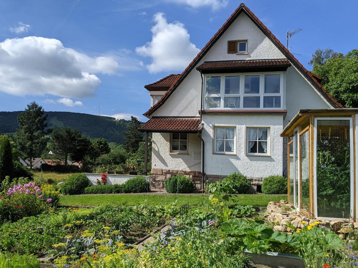 Familienferienwohnung Villa Zaunkoenigin Bischofsheim an der Rhön Exterior foto